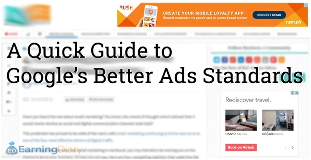 Quick Guide to Google’s Better Ads Standards