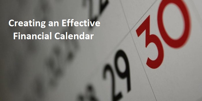 Creating an Effective Financial Calendar